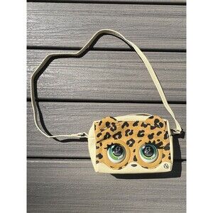Leopard Interactive Kids purse Pet